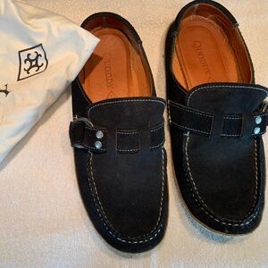 Quoddy buckle mules
